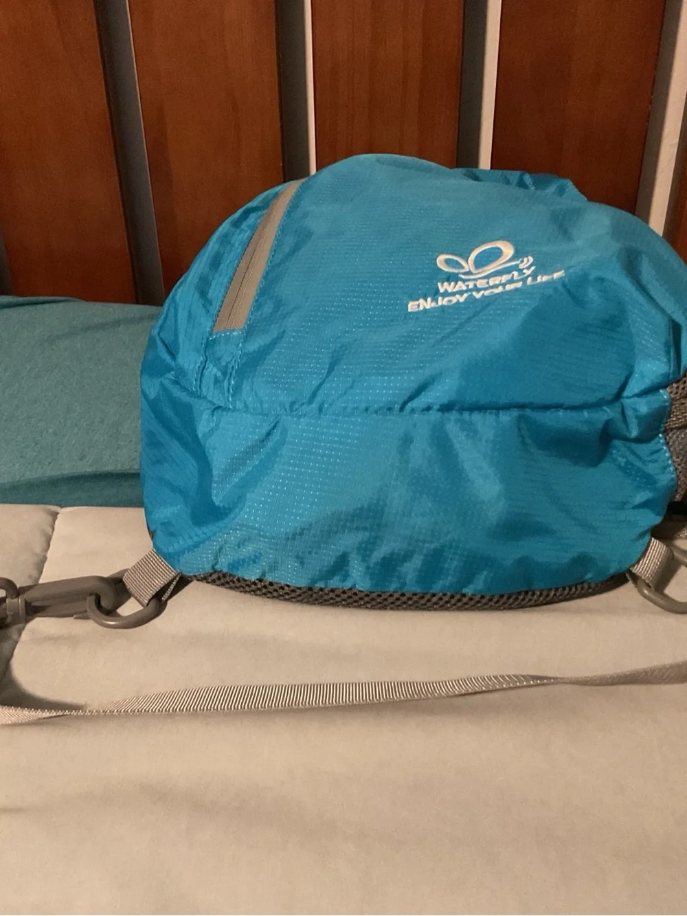 Unbranded Teal Sling Belt Bag for Men - Hands-Free Daily Carry